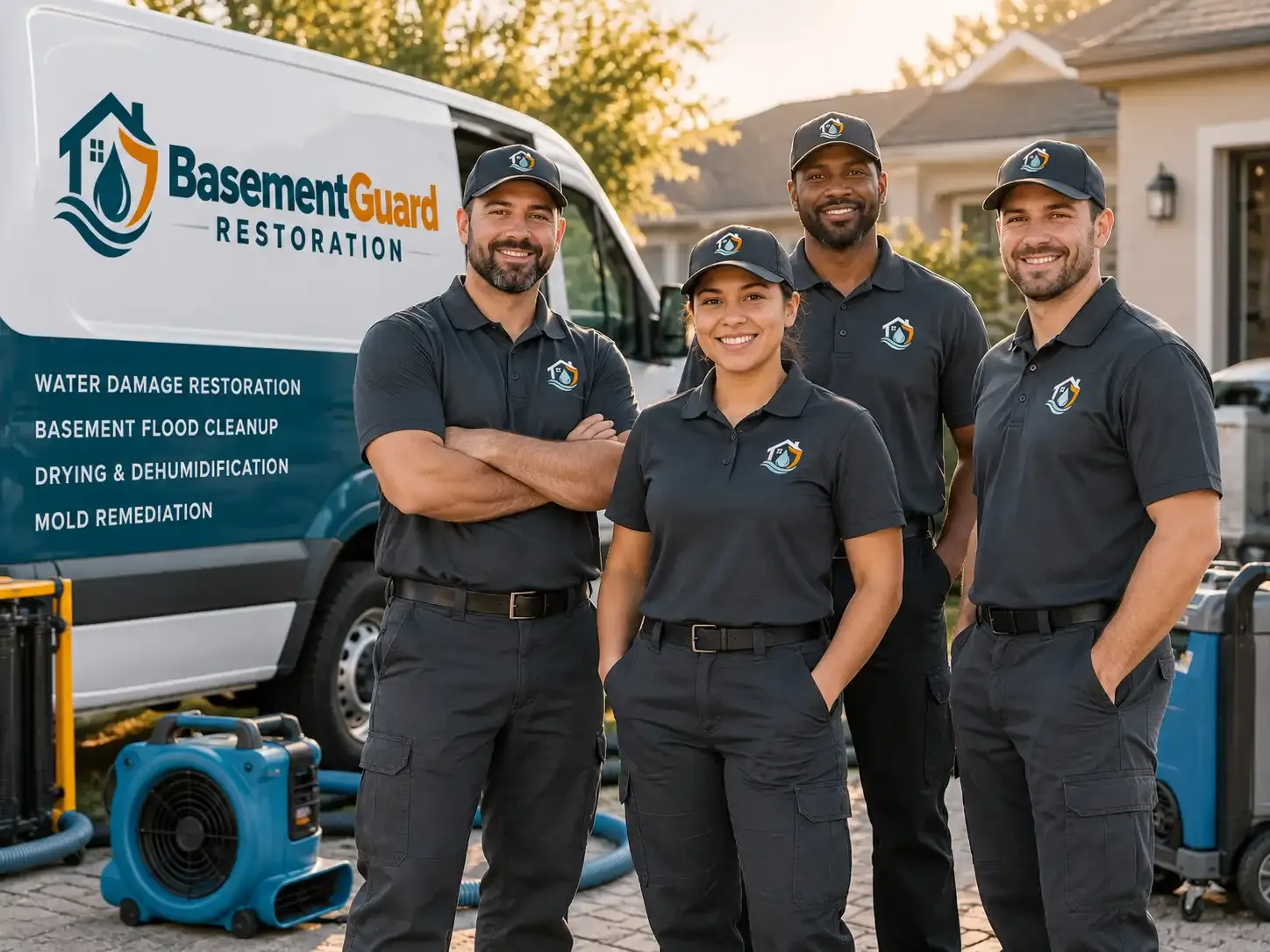 Basement Water Damage Restoration company in New Auburn, WI